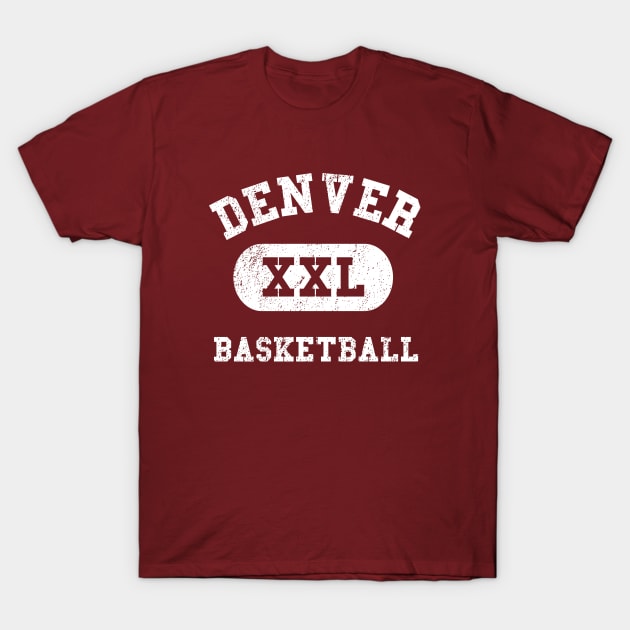 Denver Basketball T-Shirt by sportlocalshirts